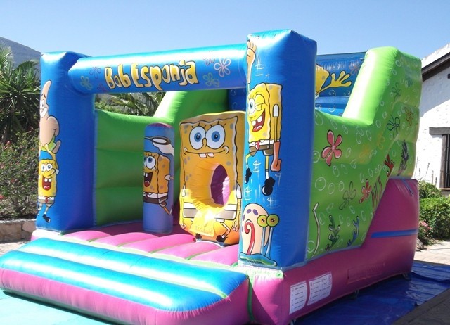 Alquiler del Castillo Tobogan My Friends en Málaga y provincia